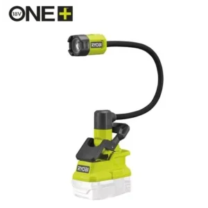 Ліхтар Ryobi RLCF18-0, 18В ONE+, 400лм, 2 режими,гнучкаштанга, фокусуваннялінзи (без АКБ та ЗП), 5133005595 UA
