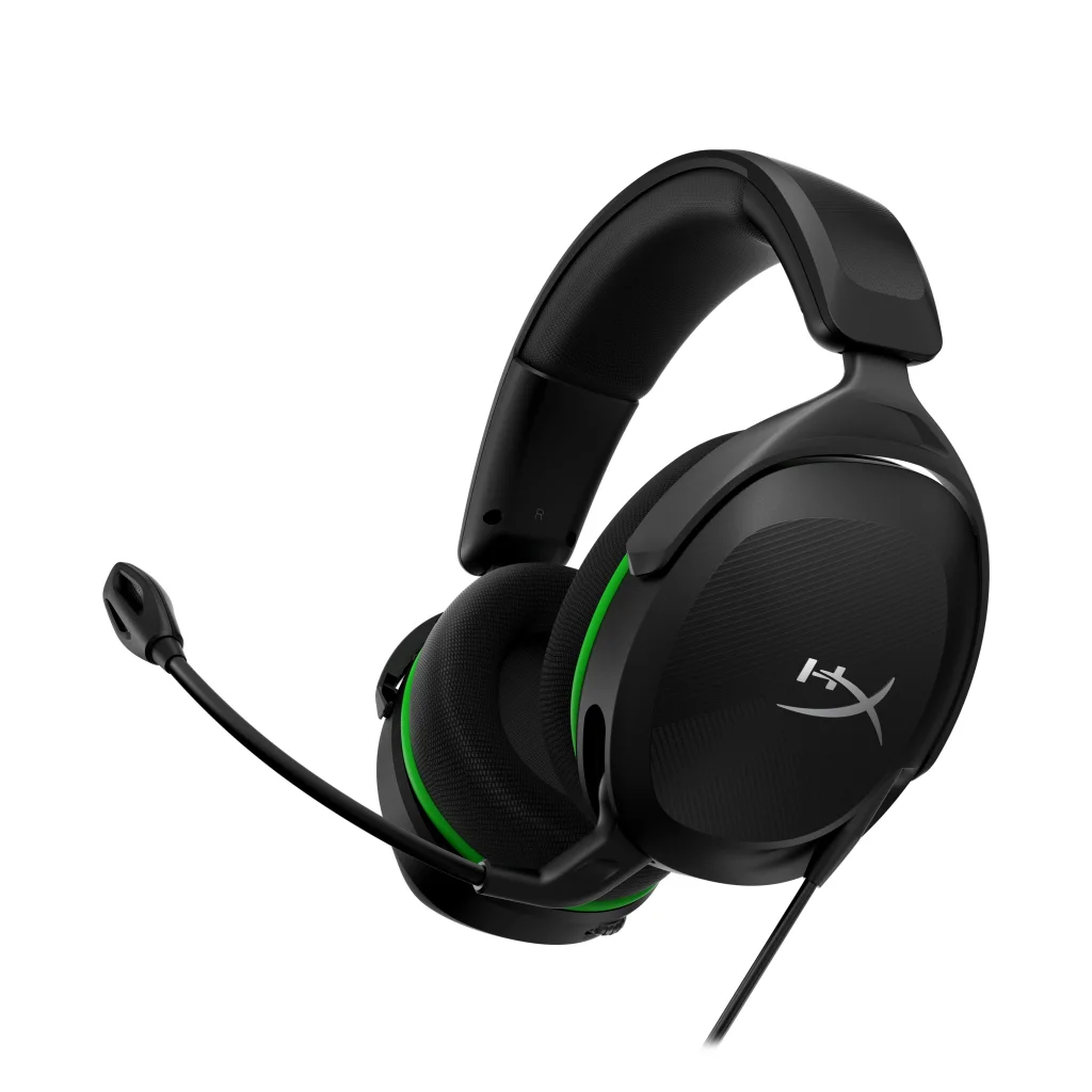 Гарнітура HyperX Cloud Stinger 2 Core Xbox, mini-jack, чорно-зелений, 6H9B8AA UA