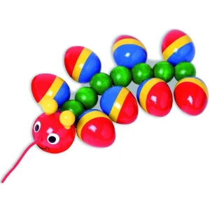 Дерев'яна каталка nic Гусениця NIC63163 UA