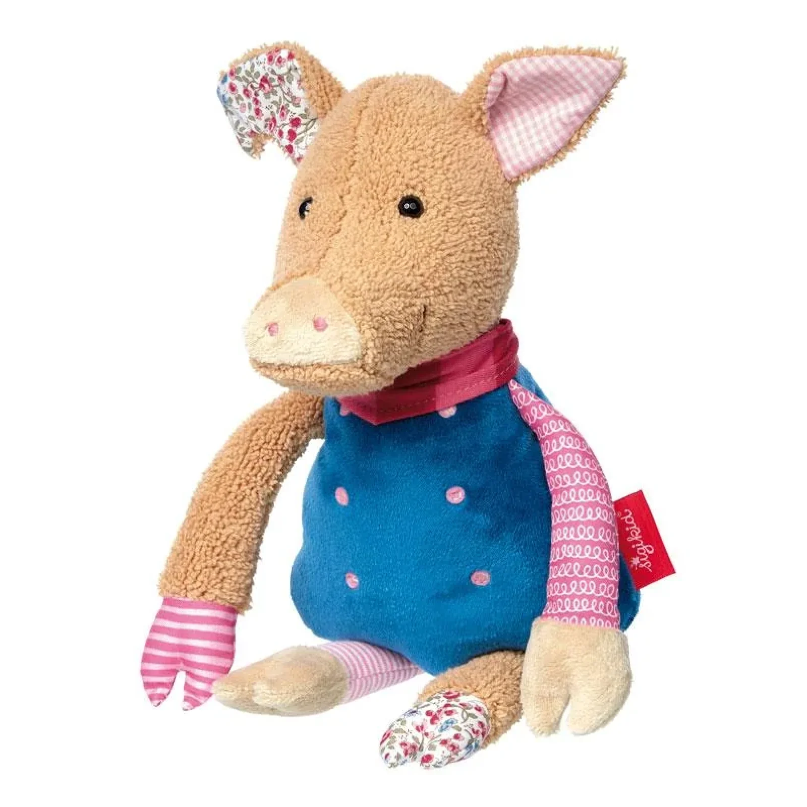Мягкая игрушка sigikid Patchwork Sweety Свинка 31 см 38708SK UA