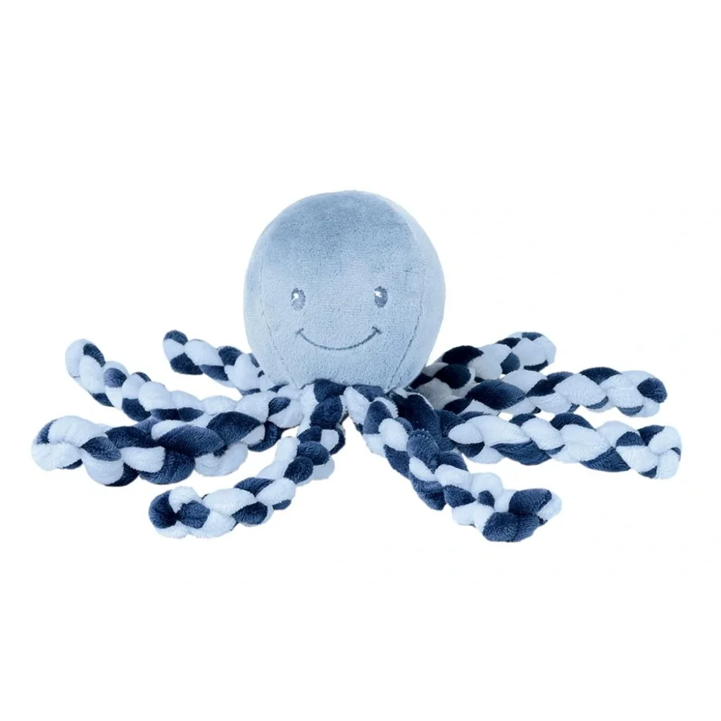 Мягкая игрушка Nattou Lapiduo Octopus Синий, 878722 UA