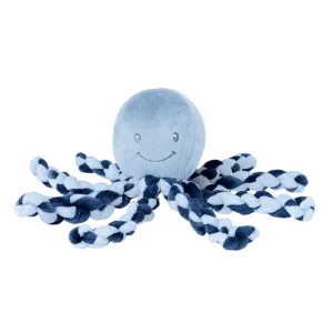 Мягкая игрушка Nattou Lapiduo Octopus Синий, 878722 UA