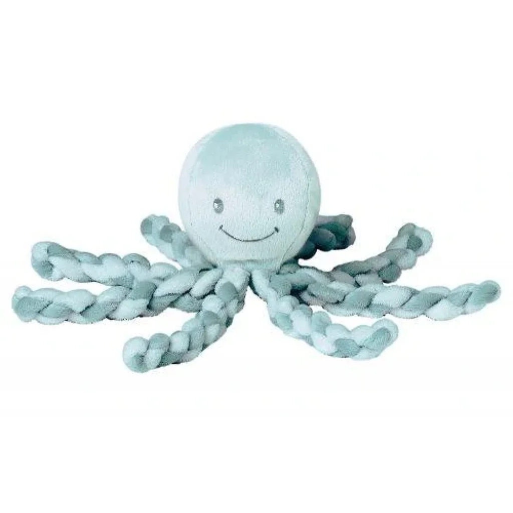 М'яка іграшка Nattou Lapiduo Octopus Салатовий, 878746 UA