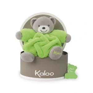 М'яка іграшка Kaloo Neon Ведмедик в коробці світло зелений 18.5см, K962319 UA