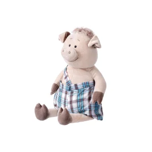 М'яка іграшка Same Toy Порося в комбінезоні 60 см, THT705 UA