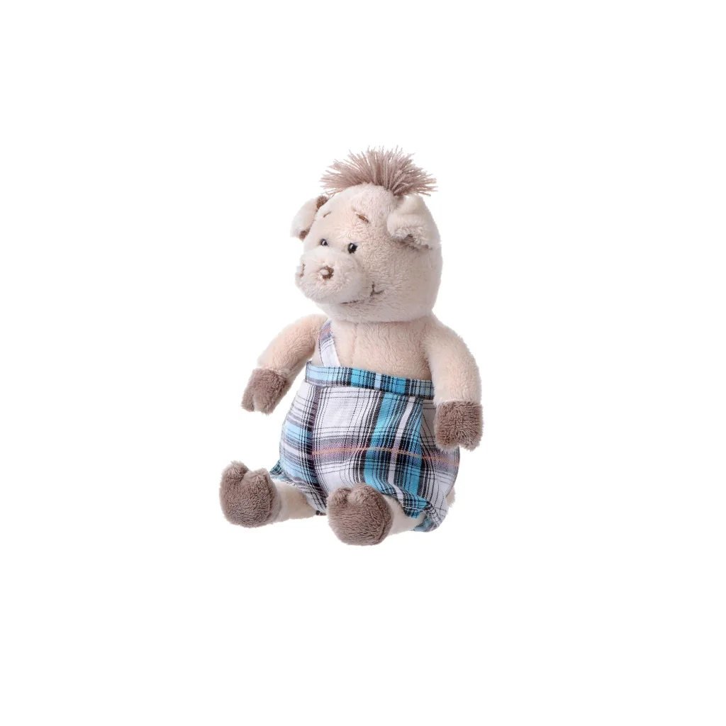 Мягкая игрушка Same Toy Свинка в комбинезоне 18см THT709 UA