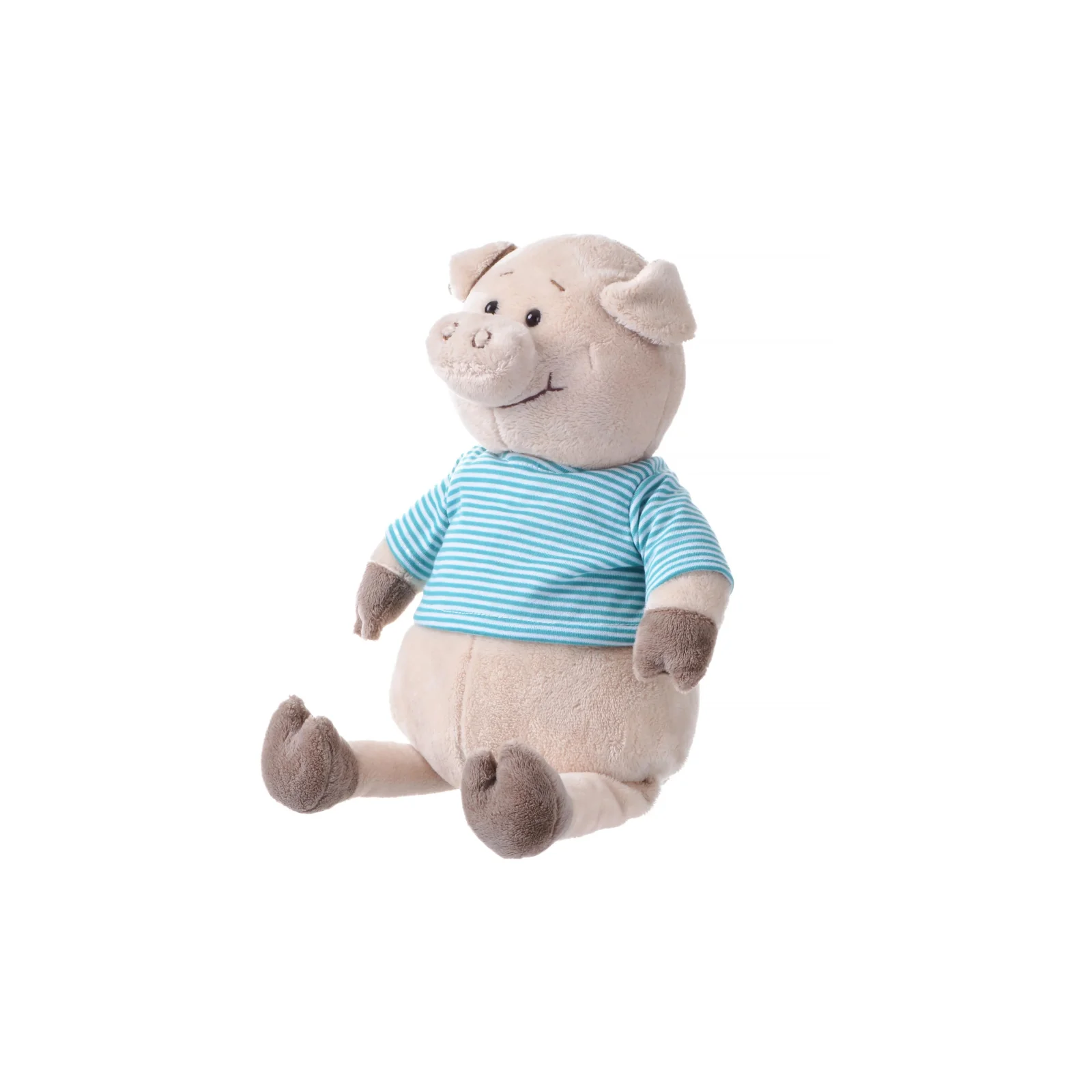 Мягкая игрушка Same Toy Свинка в тельняшке (голубой) 35см THT715 UA
