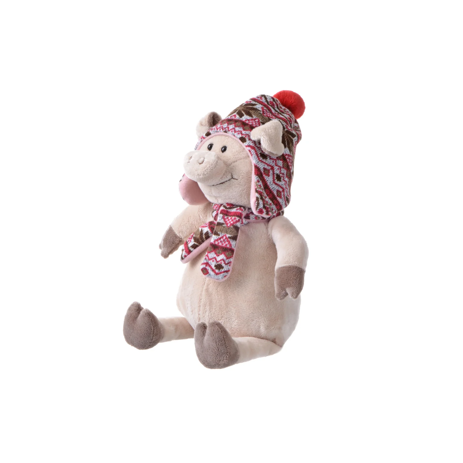 М'яка іграшка Same Toy Свинка в шапці 38см THT720 UA