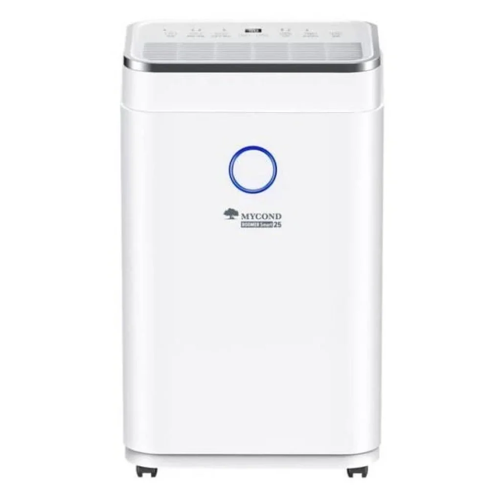 Осушувач повітря Mycond Roomer Smart 25 побутовий, 25л.на добу, 180м3/год, 50м2, дисплей, ел. кер-ня, Wi-Fi, таймер, авто вимк., білий, ROOMER_SMART_25 UA