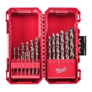 Набір свердел по металу Milwaukee HSS-G THUNDERWEB, 19 шт, 1-10мм, кейс (4932493869) UA