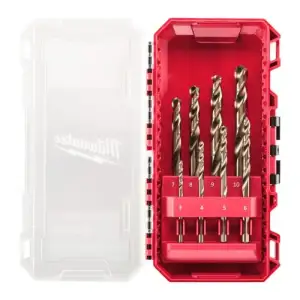 Набір свердел по металу Milwaukee HSS-Co PACKOUT, 3-10мм, кейс, 8шт (4932499256) UA