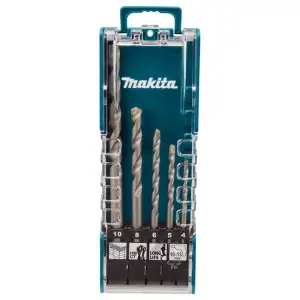 Набір свердел по бетону Makita E-11536, 4-10мм, кейс, 5шт UA