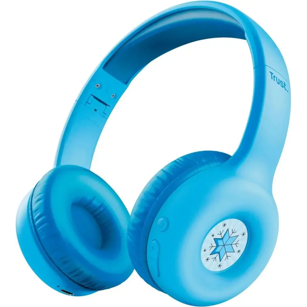 Навушники On-ear Trust Nouna Kids, Wireless, Mic, Синій, 25275_TRUST UA