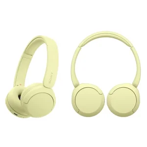 Навушники On-ear Sony WH-CH520 BT 5.2, SBC, AAC, Wireless, Mic, Yellow (WHCH520Y.CE7) UA