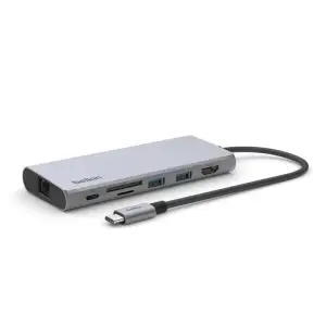 Хаб Belkin USB-C 7в1 Ethernet Multiport, INC009BTSGY UA