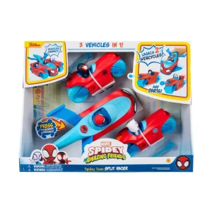 Ігровий набір 3 в 1 Spidey Deluxe Feature Vehicle Спліт команда Спайді (Spidey Team Split Racer) (SNF0271) UA