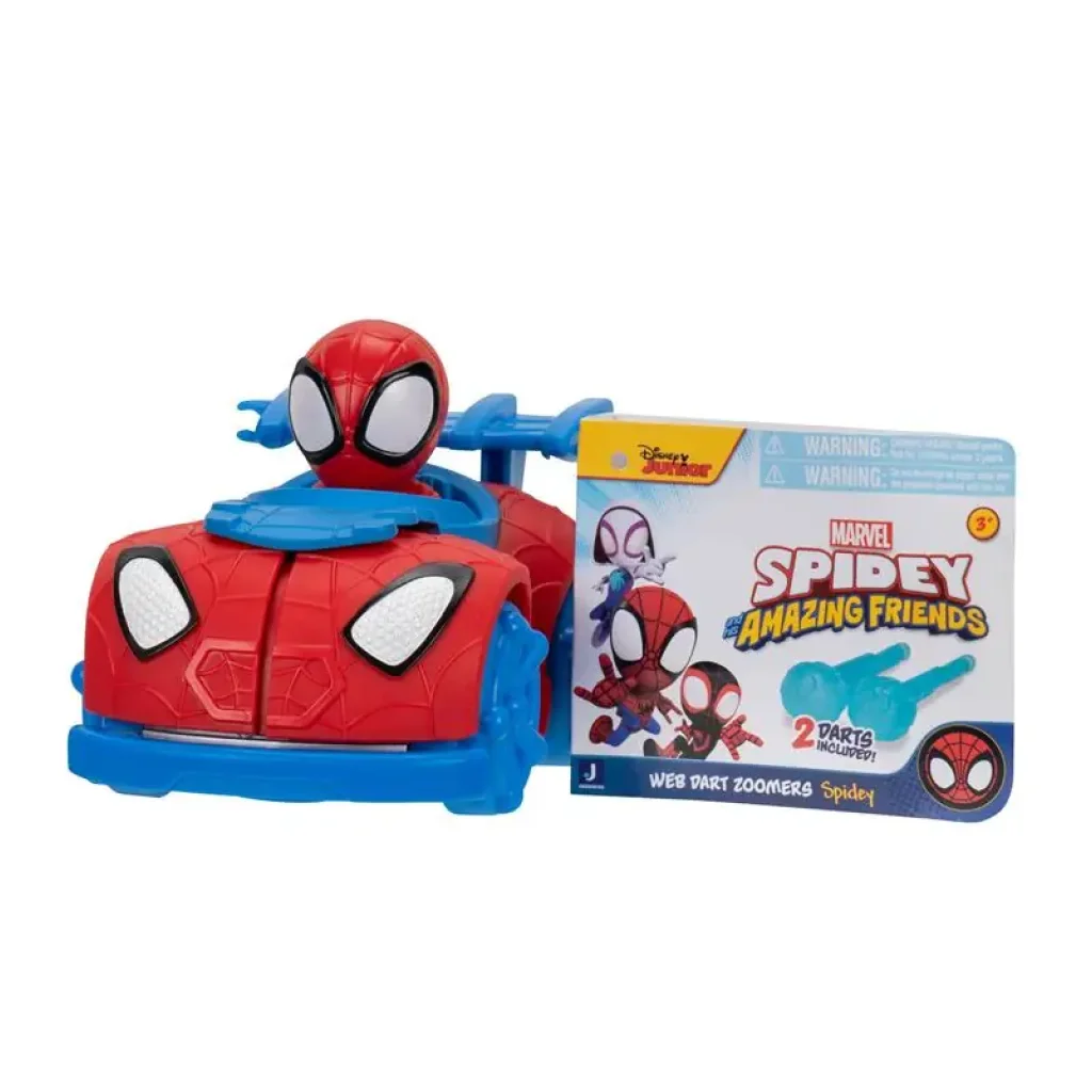 Машинка Spidey Little Vehicle Web Dart Zoomers Спайді (Spidey) (SNF0288) UA