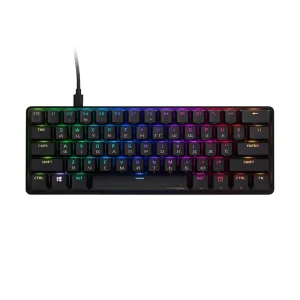 Клавіатура механічна HyperX Alloy Origins 60 61key, Red, USB-A, EN/UA, RGB, чорний, 4P5N4AA UA