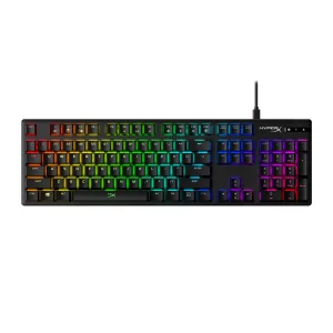 Клавіатура HyperX Alloy Origins Red USB RGB PBT ENG/RU, Black, 639N3AA UA