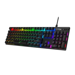 Клавіатура HyperX Alloy Origins Aqua USB RGB PBT ENG/RU, Black, 639N5AA UA