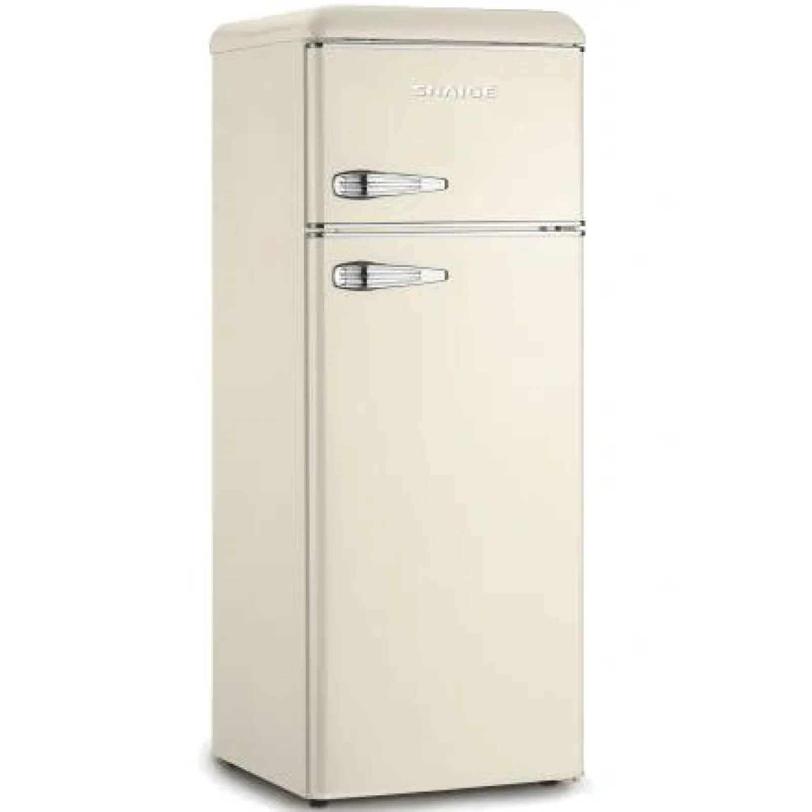 Холодильник Snaige з верхн. мороз., 147.5x56х63, холод.відд.-166л, мороз.відд.-46л, 2дв., A++, ST, retro, бежевий, FR24SM-PRC30E UA