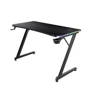 Стіл Trust GXT 709W LUMINUS, (120х74см), RGB, чорний (25184_TRUST) UA