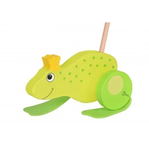 Игрушка-толкатель goki Жабка 54938G UA