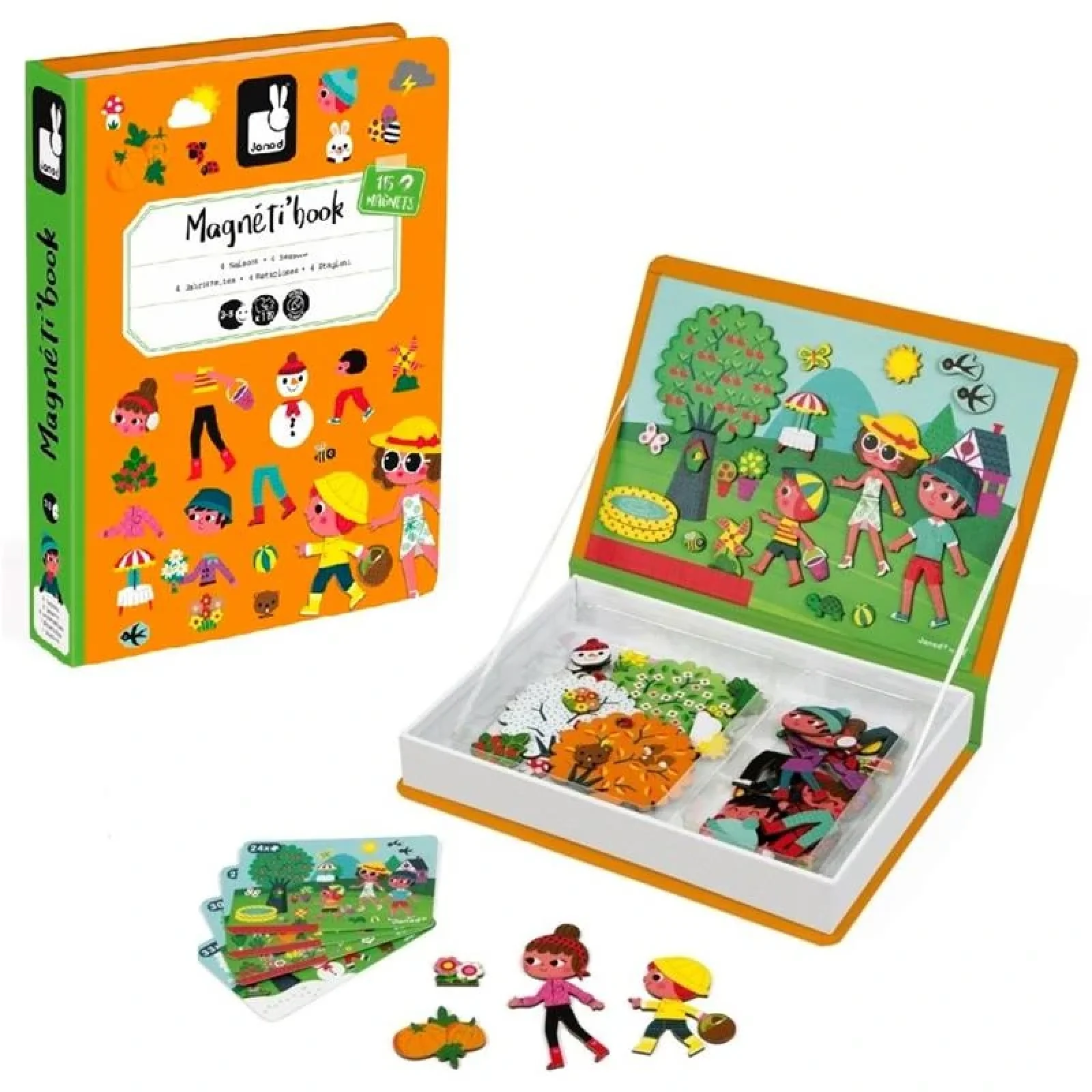 Магнітна книга Janod 4 сезони 115ел, J02721 UA