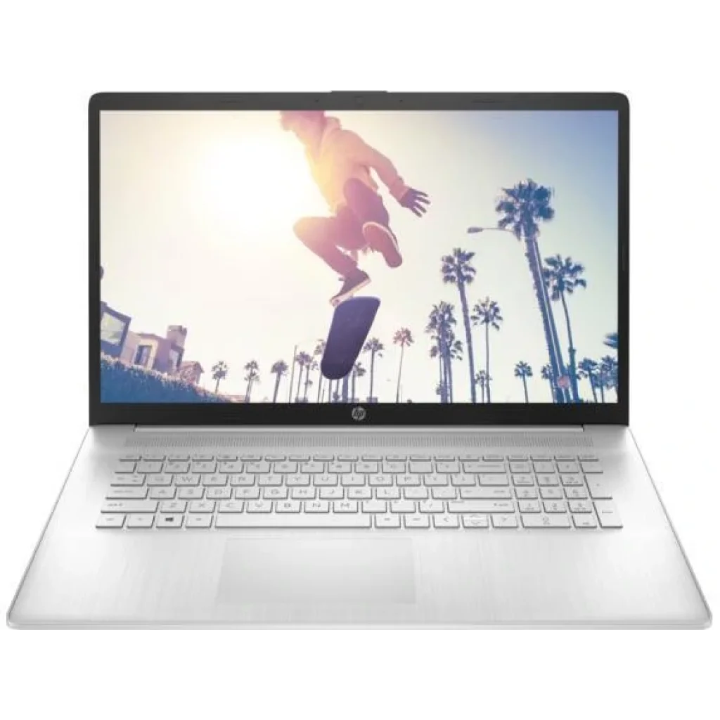 Ноутбук HP 17-cp0012ua 17.3FHD IPS AG/AMD R5 5500U/8/512F/int/DOS/Silver, 423L6EA UA