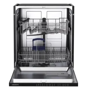Посудомийна машина ARDESTO вбудовувана, 12 компл., А++, 60см, кнопкове кер., промінь, 5програм, сірий (DWMB-G605G) UA