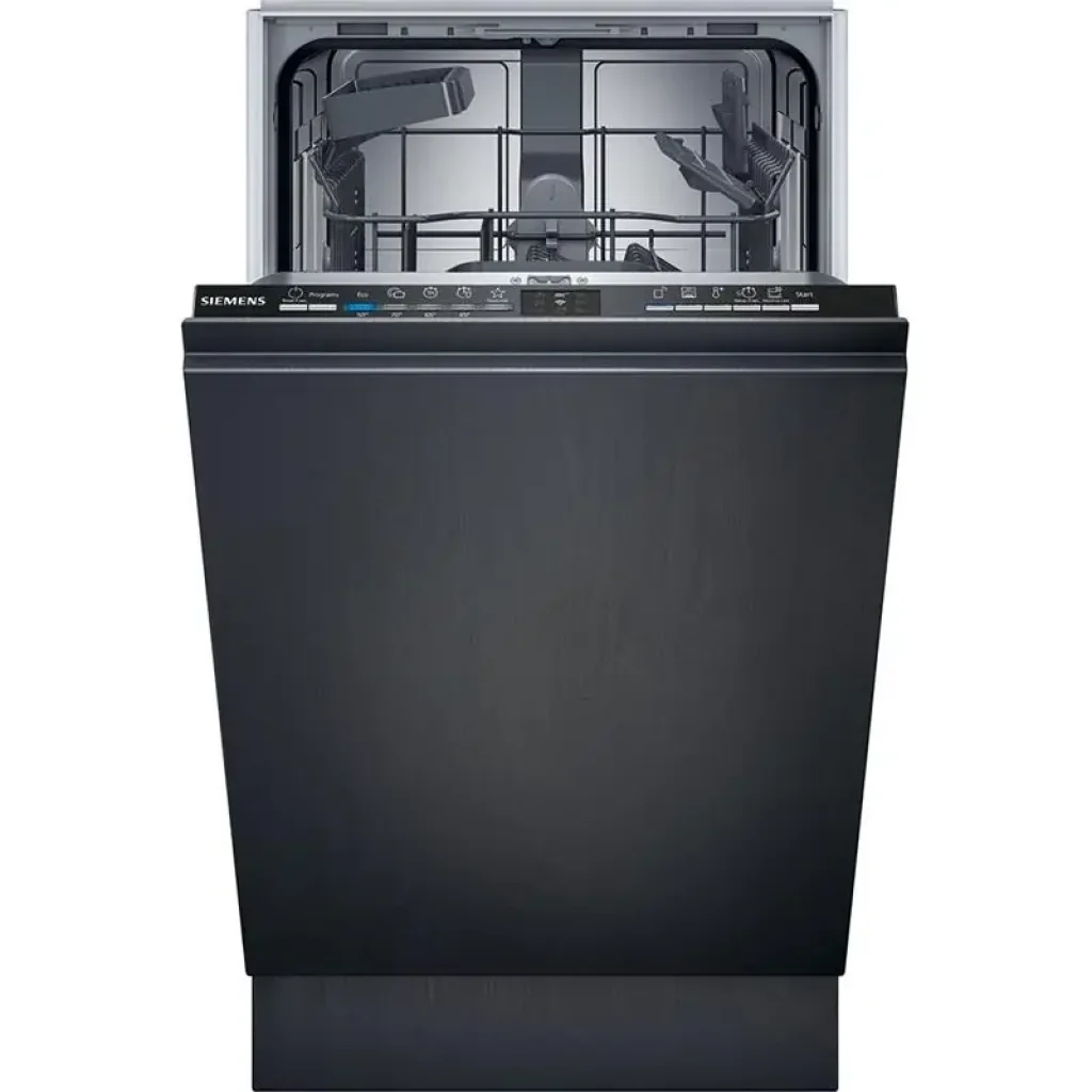 Посудомийна машина Siemens вбудована, 10компл., A+, 45см, дисплей, білий (SR63IX01KK) UA
