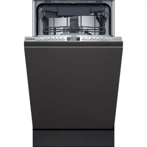 Посудомийна машина Siemens вбудована, 10компл., A++, 45см, дисплей, 3й кошик, білий (SR65EX02MK) UA