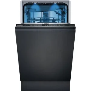 Посудомийна машина Siemens вбудована, 10компл., A+, 45см, дисплей, 3й кошик, Zeolith, білий (SR67ZX03MK) UA