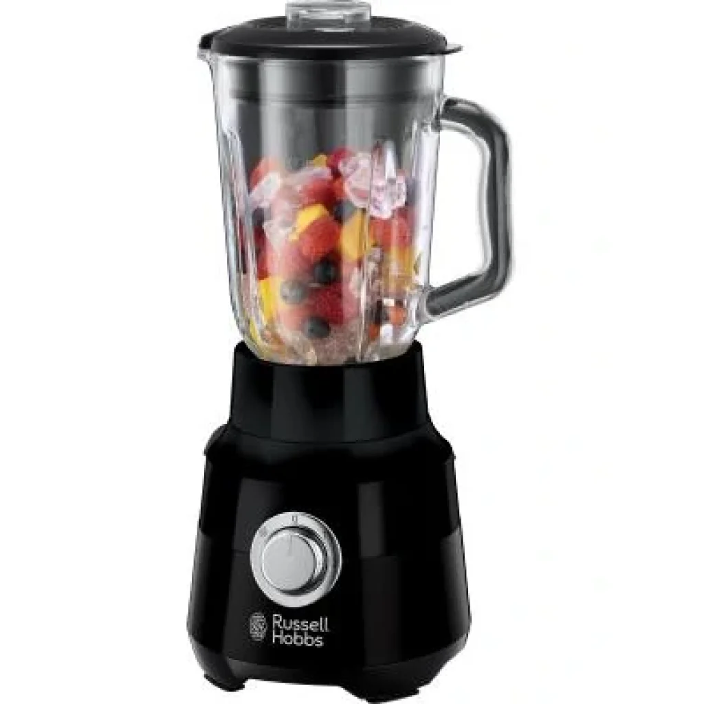 Стационарный блендер Russell Hobbs 24722-56 Matte Black, 650 Вт, 1500 мл, 20 000 об\мин, черный UA