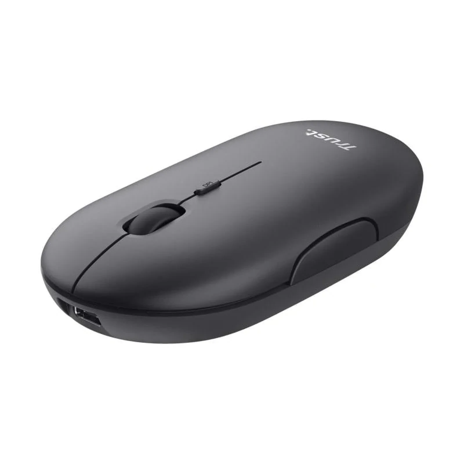 Миша Trust Puck Rechargeable Ultra-Thin BT WL Silent Black, 24059_TRUST UA