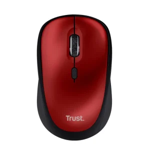 Миша Trust Yvi+ Silent WL ECO RED, 24550_TRUST UA