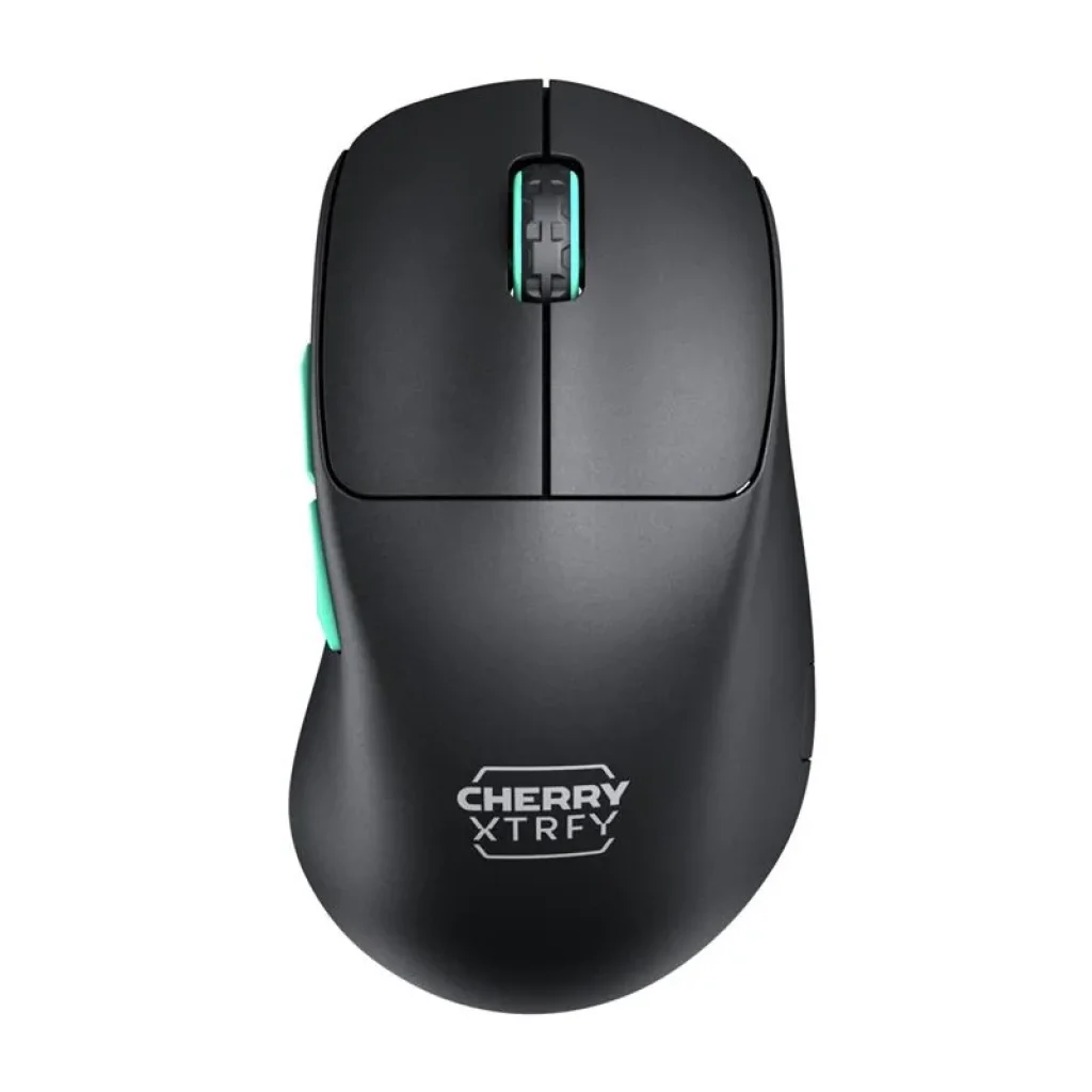 Миша Cherry Xtrfy M64, WL/USB-A, RGB, чорний, CX-M64W-BLACK UA