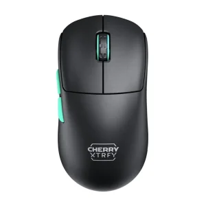 Миша Cherry Xtrfy M68, WL/USB-A, RGB, чорний, CX-M68W-BLACK UA