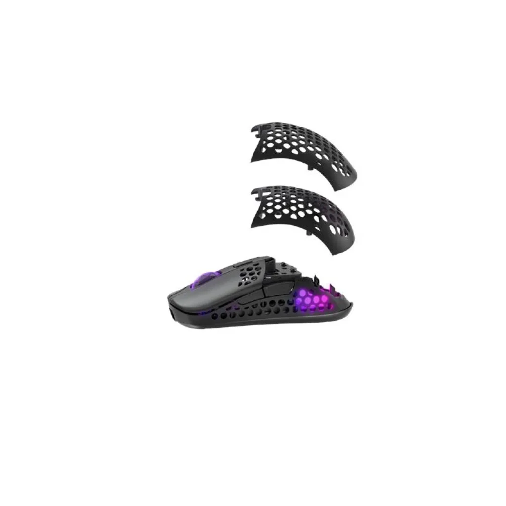 Мышь Xtrfy M42 WL RGB Black, M42W-RGB-BLACK UA