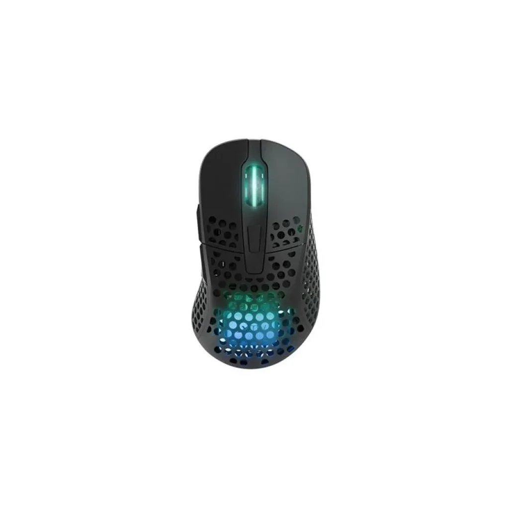 Миша Xtrfy M4, WL/USB-A, RGB, чорний, M4W-RGB-BLACK UA