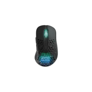 Миша Xtrfy M4, WL/USB-A, RGB, чорний, M4W-RGB-BLACK UA