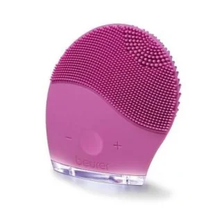 Щітка-масажер Beurer для обличчя, акумулятор, USB, вага-0.065кг, 3 режими, рожевий, FC_49 UA