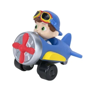 Машинка CoComelon Mini Vehicles Plane Літак, CMW0051 UA