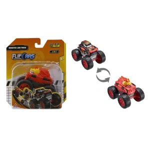 Машинка-трансформер Flip Cars 2 в 1 Монстр-трак Лев, EU463875A-02 UA