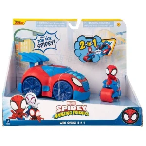 Ігровий набір Spidey Feature Vehicle 2 in 1 Ударна машина-невидимка Спайді (Spidey), SNF0019 UA