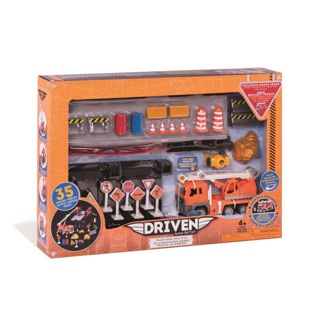 Игровой набор DRIVEN Строительство моста 35 эл. WH1023Z UA