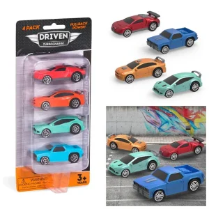 Набор машинок DRIVEN TURBOCHARGE 4 шт WH1121Z UA