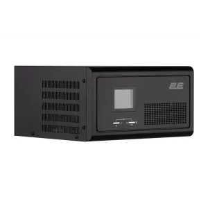 Інвертор 2E HI1600, 1600W, 24V - 230V, LCD, AVR, 2xSchuko + DC output, 2E-HI1600 UA