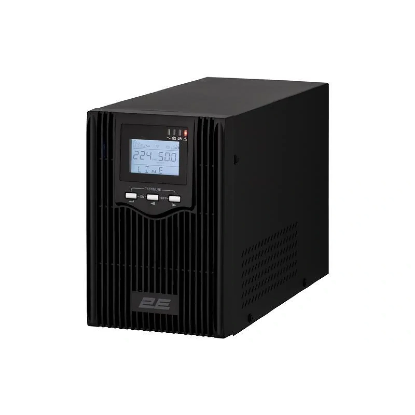 Джерело безперебійного живлення 2E PS1000L, 1000VA/800W, на зовнішні АКБ 2*12В, 2xSchuko+1xC13, 2E-PS1000L UA