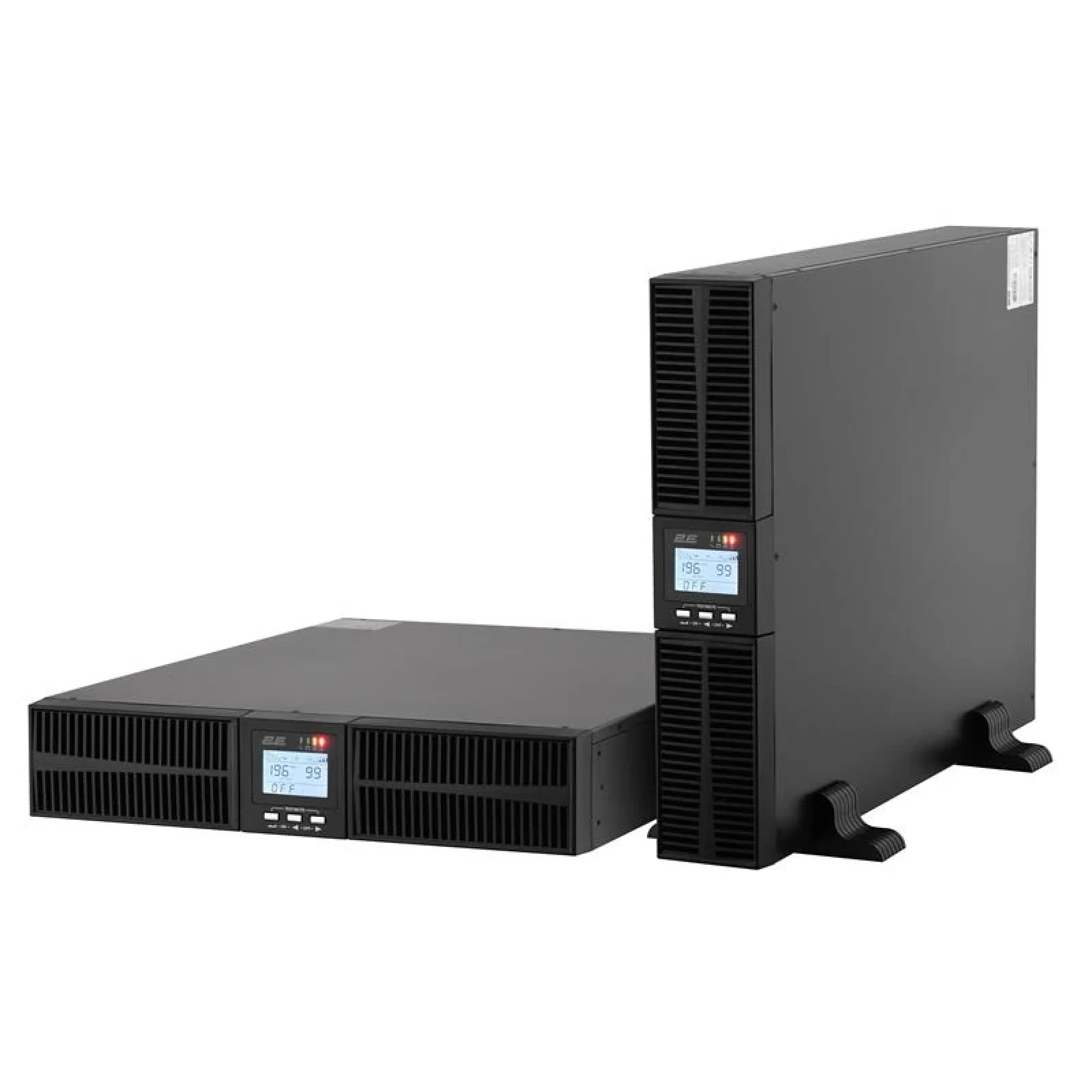 Джерело безперебійного живлення 2E SD6000RTL, 6kVA/6kW, RT4U, LCD, USB, на зовнішні АКБ,Terminal in&out, 2E-SD6000RTL UA